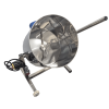 MixMaster 60R - Round mixer for fondant bee feed, dough and minced meat